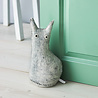 Aveva Design Aveva design - deurstop/boekensteun - the curious cat raw grey Aveva Design Aveva design - deurstop/boekensteun - the curious cat raw grey