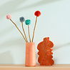 Aveva Design Aveva design - bloem - distel coral Aveva Design Aveva design - bloem - distel coral