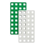 Plus-Plus Plus-Plus - big - bouwplaat groen/wit (2 stuks)