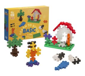 Plus-Plus Plus-Plus - big - learn to build - basic (60 stukjes)