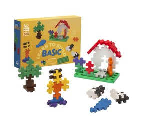 Plus-Plus Plus-Plus - big - learn to build - basic (60 stukjes) Plus-Plus Plus-Plus - big - learn to build - basic (60 stukjes)