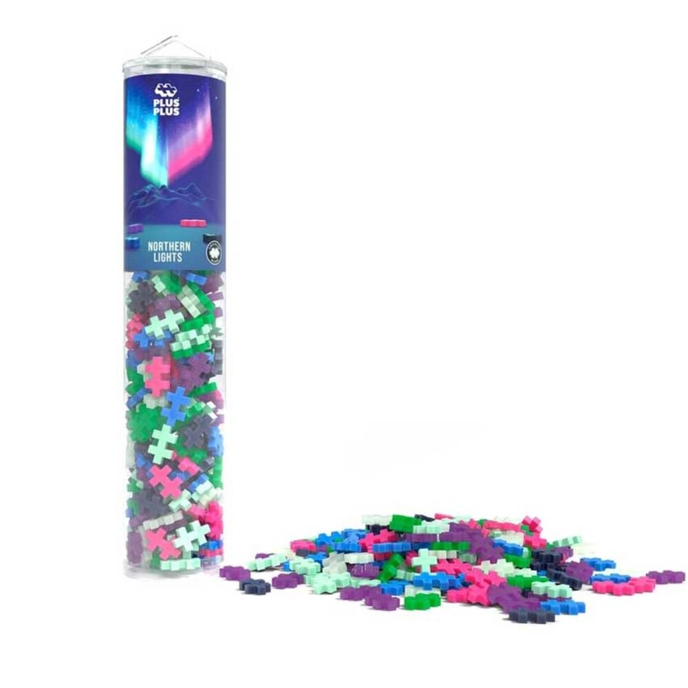 Plus-Plus Plus-Plus - tube - northern lights (240 stukjes) Plus-Plus Plus-Plus - tube - northern lights (240 stukjes)