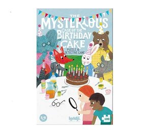 Londji Londji - puzzel & detective - the mysterious case of the birthday cake Londji Londji - puzzel & detective - the mysterious case of the birthday cake