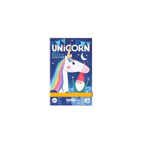 Londji Londji - tiny puzzel - unicorn (24 stukjes) Londji Londji - tiny puzzel - unicorn (24 stukjes)