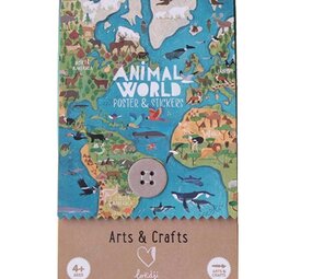 Londji Londji - poster & stickers - animal world
