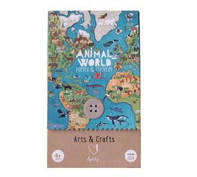 Londji Londji - poster & stickers - animal world