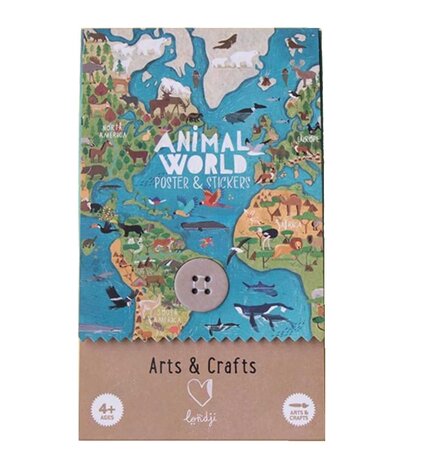 Londji Londji - poster & stickers - animal world