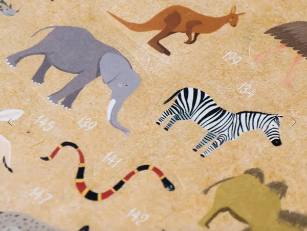 Londji Londji - poster & stickers - animal world