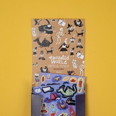 Londji Londji - poster & stickers - enchanted Londji Londji - poster & stickers - enchanted