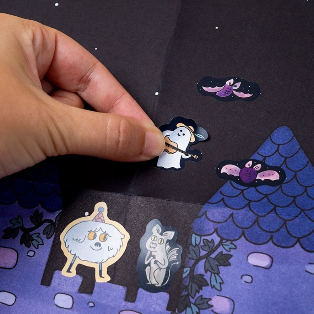 Londji Londji - poster & stickers - enchanted Londji Londji - poster & stickers - enchanted