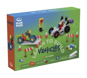Plus-Plus Plus-Plus - learn to build - voertuigen (500 stukjes)