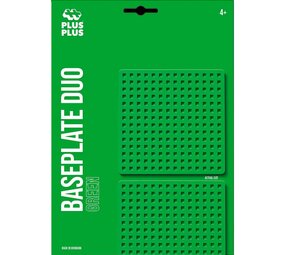Plus-Plus Plus-Plus - bouwplaat - groen (2 stuks)
