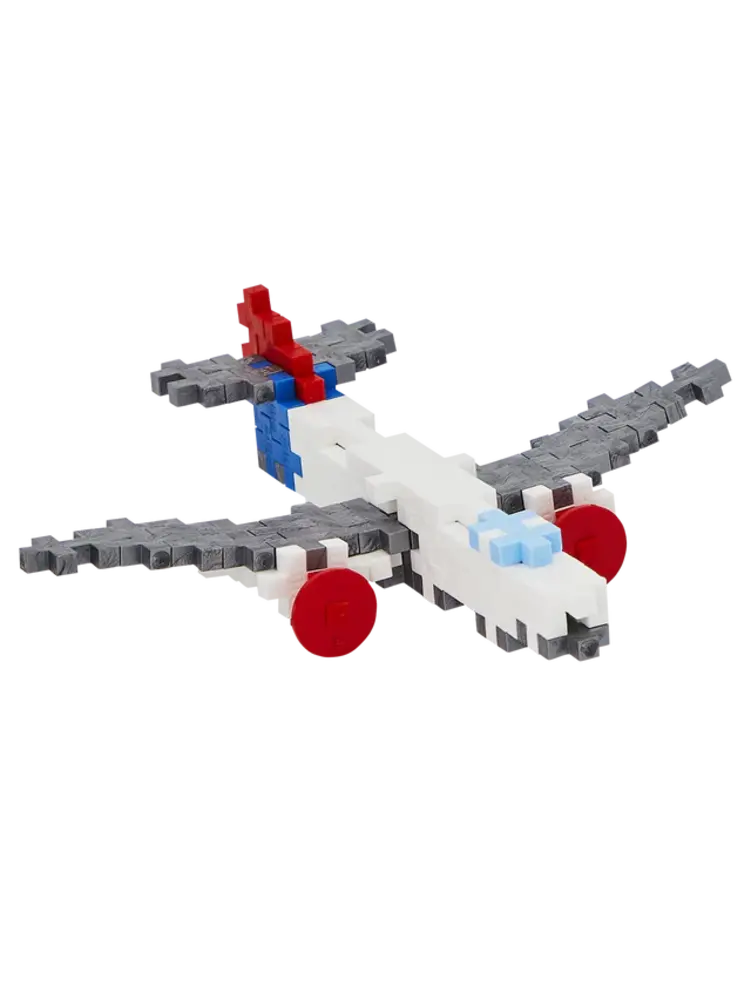 Plus-Plus Plus-Plus - tube - vliegtuig (100 stukjes) Plus-Plus Plus-Plus - tube - vliegtuig (100 stukjes)