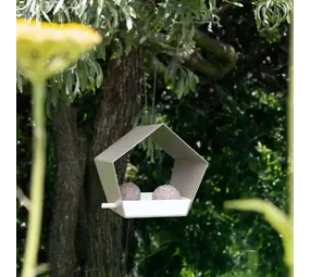 Heeej! Heeej! - vogelhuis hangend - small diamond sand Heeej! Heeej! - vogelhuis hangend - small diamond sand