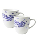 Heinen Delfts Blauw Heinen delfts blauw - mokken (set van 2) - de blauwe fiets