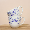Heinen Delfts Blauw Heinen delfts blauw - koffiekopjes (set van 2) - de blauwe fiets Heinen Delfts Blauw Heinen delfts blauw - koffiekopjes (set van 2) - de blauwe fiets