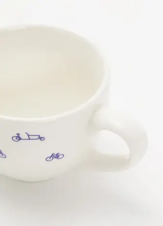 Heinen Delfts Blauw Heinen delfts blauw - espresso kopjes (set van 2) - de blauwe fiets Heinen Delfts Blauw Heinen delfts blauw - espresso kopjes (set van 2) - de blauwe fiets