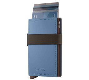 Secrid Secrid - bandwallet matte - steel blue brown