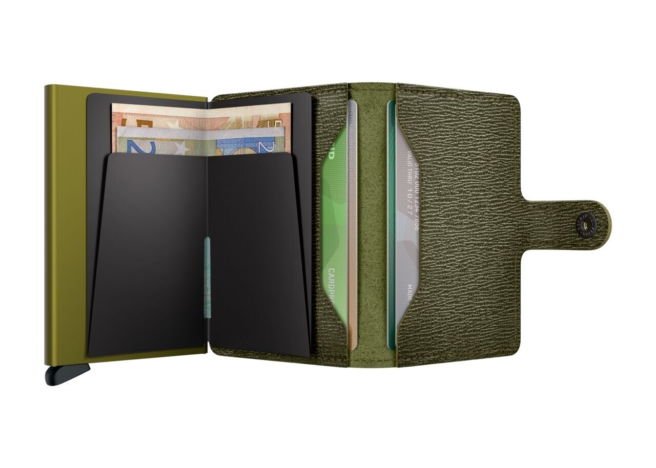 Secrid Secrid - miniwallet crisple - kelp Secrid Secrid - miniwallet crisple - kelp