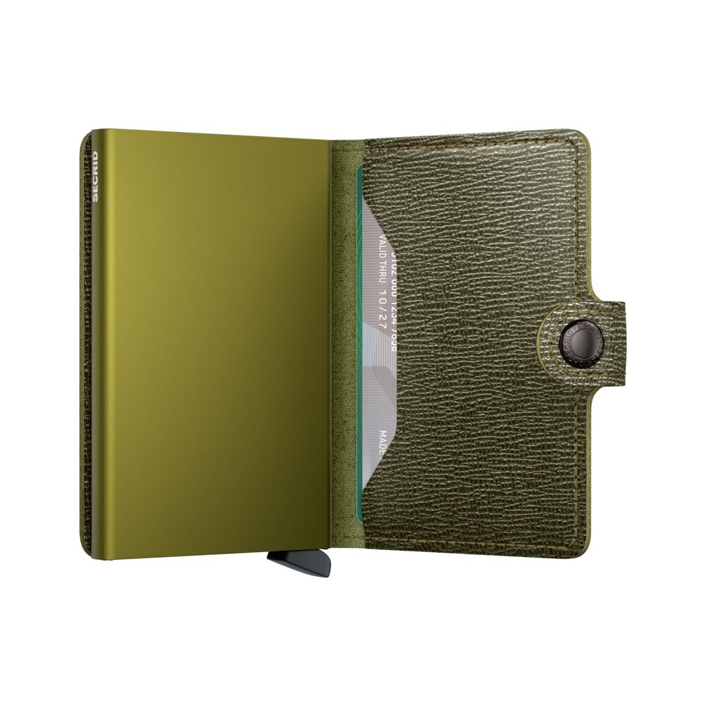 Secrid Secrid - miniwallet crisple - kelp Secrid Secrid - miniwallet crisple - kelp