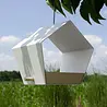 Heeej! Heeej! - vogelhuis hangend - small diamond white Heeej! Heeej! - vogelhuis hangend - small diamond white