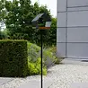Heeej! Heeej! - vogelhuis op paal - big diamond dark grey/brown Heeej! Heeej! - vogelhuis op paal - big diamond dark grey/brown