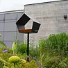 Heeej! Heeej! - vogelhuis op paal - big diamond dark grey/brown Heeej! Heeej! - vogelhuis op paal - big diamond dark grey/brown