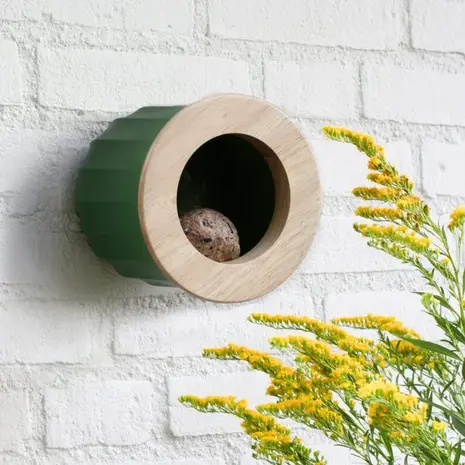 Heeej! Heeej! - vogelvoeder wand - cactus Heeej! Heeej! - vogelvoeder wand - cactus
