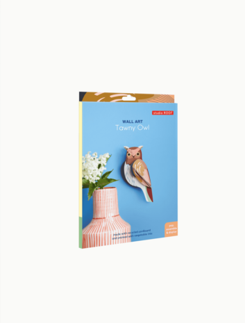 Studio Roof Studio Roof - muurdecoratie tuinvogels - tawny owl