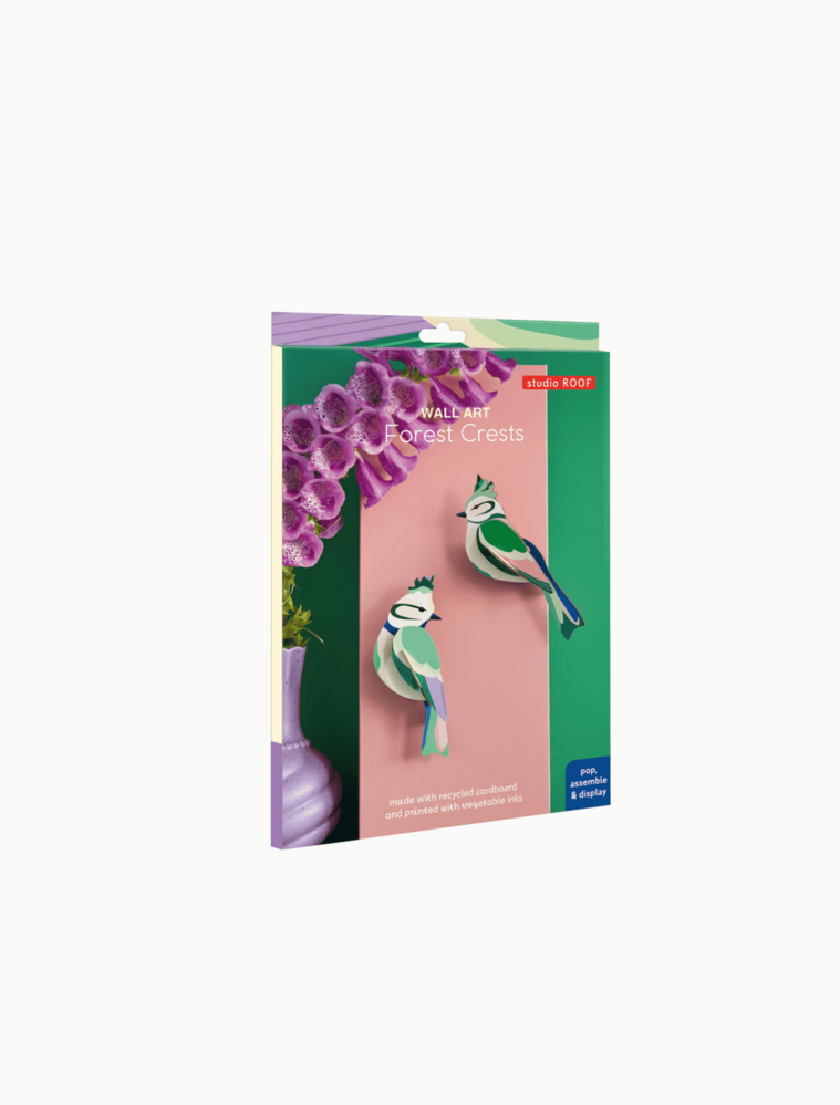 Studio Roof Studio Roof - muurdecoratie tuinvogels - forest crests Studio Roof Studio Roof - muurdecoratie tuinvogels - forest crests