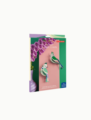 Studio Roof Studio Roof - muurdecoratie tuinvogels - forest crests Studio Roof Studio Roof - muurdecoratie tuinvogels - forest crests