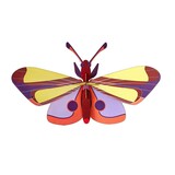 Studio Roof Studio Roof - muurdecoratie - purple eyed butterfly