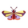 Studio Roof Studio Roof - muurdecoratie - purple eyed butterfly Studio Roof Studio Roof - muurdecoratie - purple eyed butterfly
