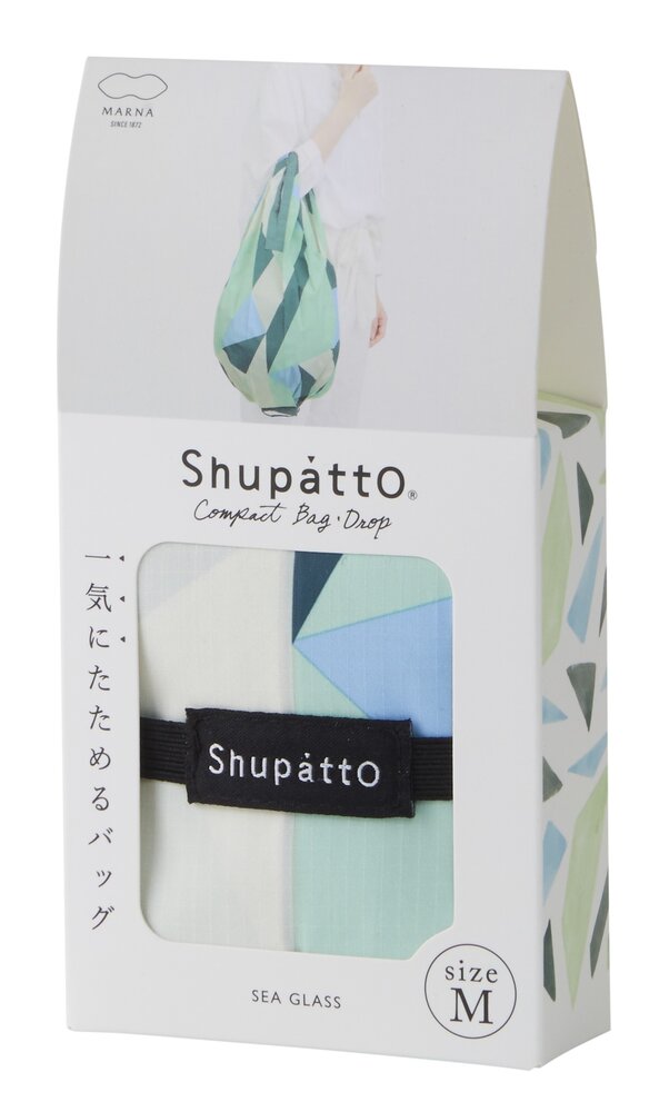 Shupatto Shupatto - opvouwtas drop M - sea glass