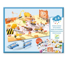 Djeco Djeco - lift-up stickers - voertuigen