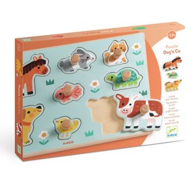 Djeco Djeco - knoppenpuzzel - dog'n'co