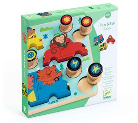 Djeco Djeco - puzz & roll - kleur