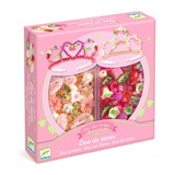 Djeco Djeco - kralen tiara - roze