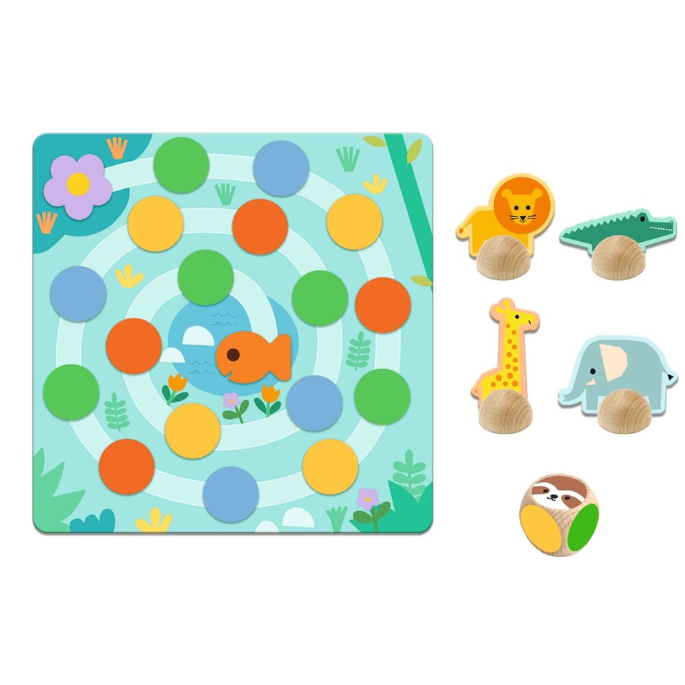 Djeco Djeco - 5 spelletjes - op de savane