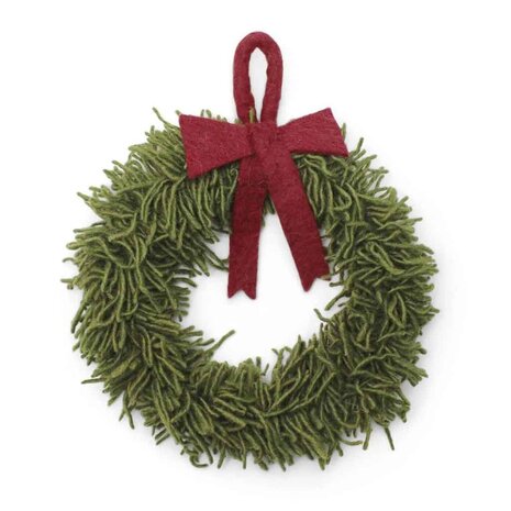 Gry & Sif Gry & sif - krans klein - rode strik Gry & Sif Gry & sif - krans klein - rode strik