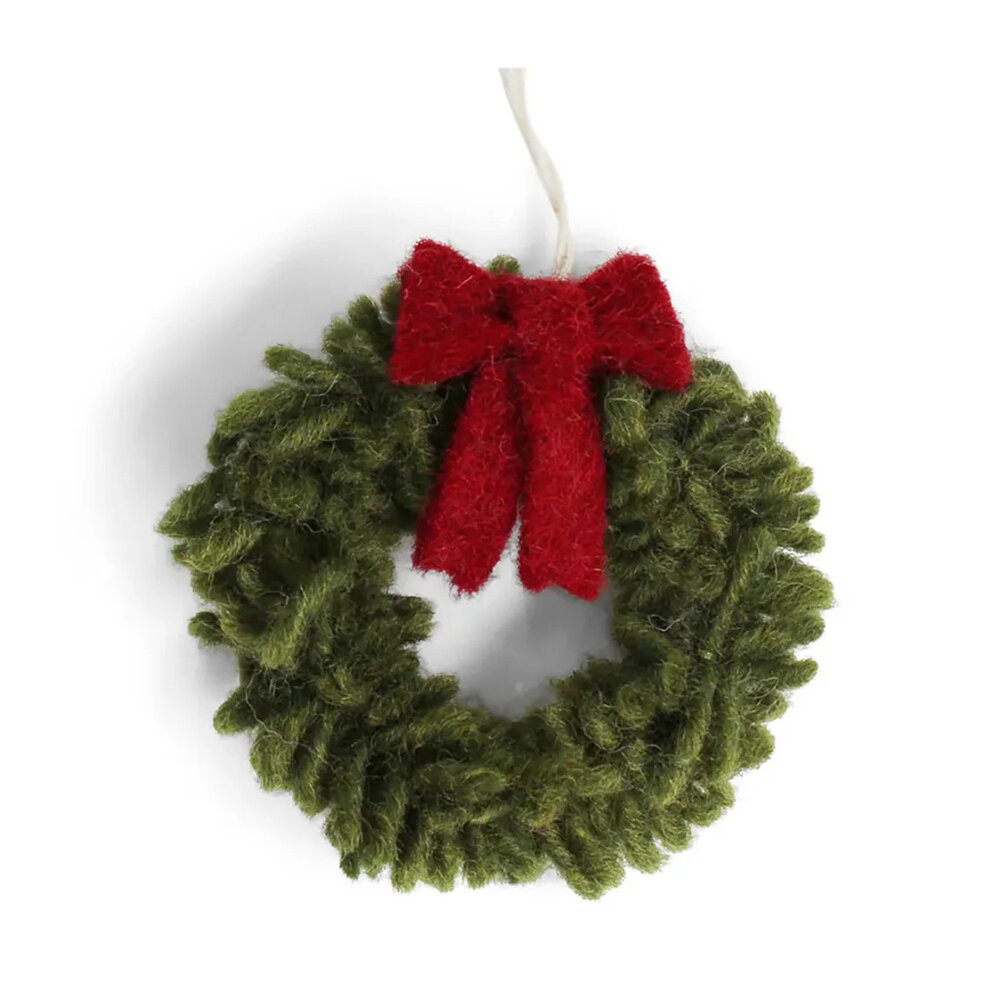 Gry & Sif Gry & sif - krans mini - rode strik Gry & Sif Gry & sif - krans mini - rode strik