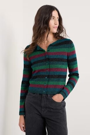 Seasalt Seasalt - tern tide cardigan sparkle - dark wreckage Seasalt Seasalt - tern tide cardigan sparkle - dark wreckage