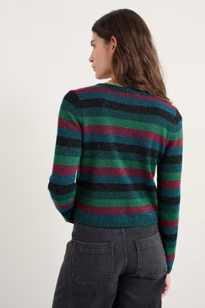 Seasalt Seasalt - tern tide cardigan sparkle - dark wreckage Seasalt Seasalt - tern tide cardigan sparkle - dark wreckage