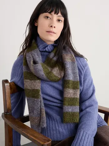 Seasalt Seasalt - thrift bloom scarf - rhythm laurel mix Seasalt Seasalt - thrift bloom scarf - rhythm laurel mix