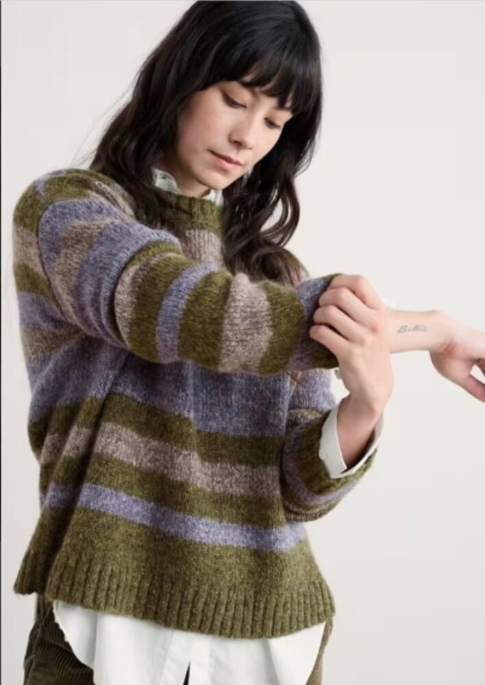 Seasalt Seasalt - painter jumper - carvannel laurel mix Seasalt Seasalt - painter jumper - carvannel laurel mix