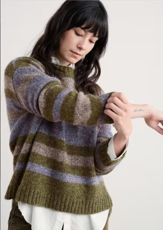 Seasalt Seasalt - painter jumper - carvannel laurel mix Seasalt Seasalt - painter jumper - carvannel laurel mix