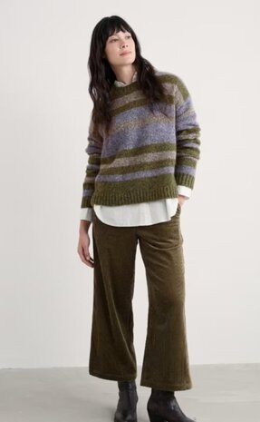 Seasalt Seasalt - painter jumper - carvannel laurel mix Seasalt Seasalt - painter jumper - carvannel laurel mix