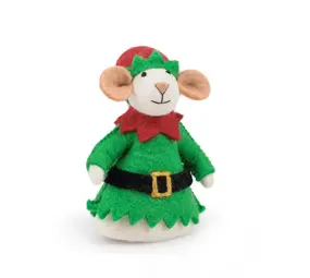 Sjaal met verhaal Sjaal met verhaal - decoratie - kerstelf muis