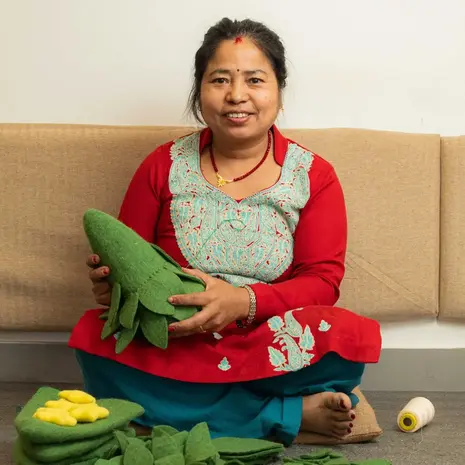 Sjaal met verhaal Sjaal met verhaal - decoratie - kerstboom multicolor