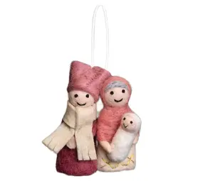 Sjaal met verhaal Sjaal met verhaal - hanger - jozef & maria oudroze